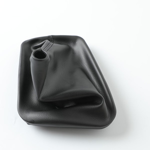 Housse de levier de vitesse en cuir noir style classique pour BMW E46, 1 pièce - Product Image 4