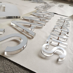 Letras 3D de Acrílico Dorado para Decoración de Pared Interior en Hogares y Edificios, <span class=keywords><strong>Colores</strong></span> Personalizables, Letras Pequeñas - Product Image 3