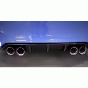OEM kuru karbon Fiber arka ÖN TAMPON Splitter MP tarzı arka difüzör için BMW F80 M3 F82 f0m4 2014-2020 çeki kanca cut-çıkışları yeni - Product Image 5
