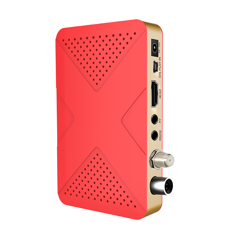 Мини FTA спутниковый ТВ приемник DVB S2 T2 Combo Sunplus чипсет