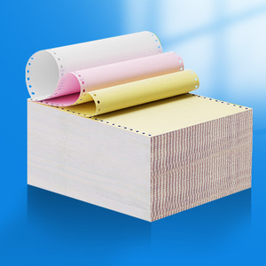 Factory Direct Wholesale <strong>Continuous</strong> Paper 190mm 1-<strong>6</strong> Ply <strong>Computer</strong> Printing <strong>Form</strong> Customized <strong>NCR</strong> Carbonless Paper Sheet Sales List - Product Image 1