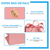 Bolsas de Papel Reciclables Ecológicas Impresas Personalizadas con su Propio Logotipo para Compras, Regalos y Empaquetado Comercial, Impresión Offset Personalizada