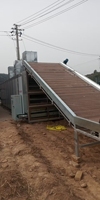 BAOYANG Mesh Belt Droogmachine met PLC-besturing en gasverwarming voor voedselverwerking en fruitdroging