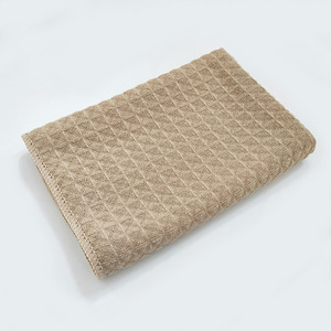 Microfiber Car Cleaning <b>Towel</b> 40x40cm 350Gsm <b>Waffle</b> Texture Absorbent For Vehicle Washing - Product Image 1