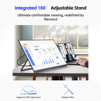 Monitor Portátil Extensor de 21.5 Pulgadas FHD 1080P IPS con Pantalla Táctil de 10 Puntos, Tipo-C, con Altavoz Integrado, Directo de Fábrica OEM, Marca Eimio