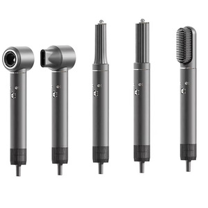 Sèche-<span class=keywords><strong>cheveux</strong></span> ionique entièrement automatique pour salon avec fonctions de bouclage et de lissage, mise en forme longue durée, usage domestique - Product Image 1