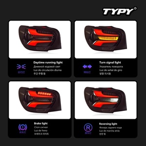 ไฟท้ายรถยนต์ TYPY สำหรับรถเบนซ์ A-Class W176 ปี 2013-2018 อัพเกรดดัดแปลงใหม่ ไฟ DRL แบบไดนามิก ไฟเลี้ยว LED  อุปกรณ์ตกแต่งรถยนต์ - Product Image 5