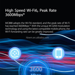 เราเตอร์ไร้สาย ZTE 5G WiFi 6 AX3600 Home CPE MC888 SDX62 แบบสองย่านความถี่ 5G NR NSA/SA 4G LTE CAT19 รองรับซิมการ์ด - Product Image 6