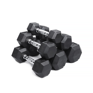 <span class=keywords><strong>Manubri</strong></span> Esagonali in Ghisa e Acciaio Rivestiti, Fissi, per Palestra Commerciale, <span class=keywords><strong>con</strong></span> Logo Personalizzato - Disponibilità Immediata dal Produttore - Product Image 2