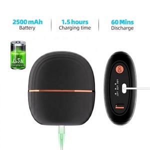 RUCHA Pettine Lisciante Portatile Wireless Ricaricabile USB, Mini <span class=keywords><strong>Spazzola</strong></span> Lisciante Tascabile - Product Image 3