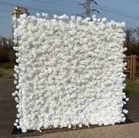 Neue Stile Künstliche Blumen wand Hochzeit und Umwelt Hintergrund Künstliche Blumen Wand