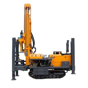 מקדחת בארות ניידת משומשת מדגם FY180 מסוג זחליל עם מנוע דיזל לקידוח מים לעומק 180 מטר עם רכיבי מנוע ליבה - Product Image 2