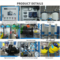 Dispositif de dessalement d'eau de mer portable Usine de dessalement d'eau de mer solaire Machines de traitement de l'eau Équipement d'eau pure