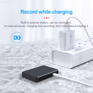 300 Hours Continuous <b>Recording</b> Digital Voice Recorder Magnetic 32GB Voice Recorder Necklace - Product Image 6