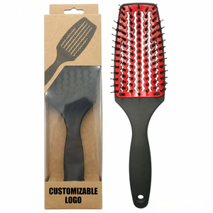 Brosse à cheveux professionnelle en céramique et aluminium avec options de logo et d'emballage personnalisés - Product Image 4