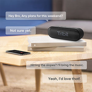 ลำโพงพกพา <span class=keywords><strong>Tribit</strong></span> <span class=keywords><strong>xsound</strong></span> <span class=keywords><strong>GO</strong></span> พร้อมอายุการใช้งานแบตเตอรี่ที่ยาวนาน IPX7ลำโพงบลูทูธกันน้ำสำหรับที่บ้านกลางแจ้ง x เสียงเบสที่ชัดเจนยิ่งขึ้น - Product Image 5