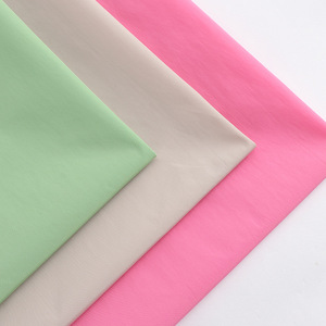 Peach Skin <b>Fabric</b> 100% Polyester <b>Medium</b> Weight Waterproof Woven Plain Dyed Apparel Coat Jacket Material - Product Image 3