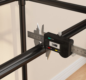 卸売メタルコートラック寝室衣類収納多機能シンプルコートラックカスタマイズ自立式衣類ラック - Product Image 5