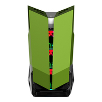 LOVINGCOOL casing Gaming bentuk unik ATX/M-ATX/ITX menara menengah dengan kaca Tempered OEM casing komputer desain kustom menara game