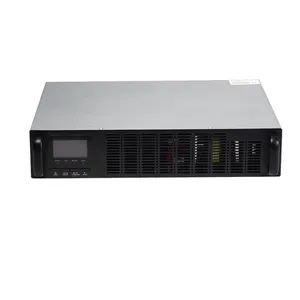 3KVA Rack mount up trực tuyến với đầu ra sóng sin tinh khiết và tăng gấp đôi chuyển đổi đúng cho trung tâm dữ liệu