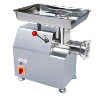 Nouvel Équipement De Cuisine 320KG/H Sortie Électrique Hachoir À Viande 304 En acier inoxydable Hachoir à Viande À Vendre