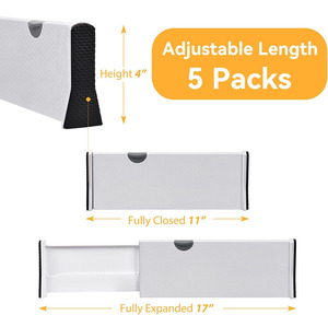 Tùy chỉnh giá thấp ngăn kéo khay ngăn có thể điều chỉnh tủ quần áo tổ chức cho mỹ phẩm/quần áo - Product Image 5