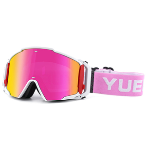 经典抗冲击MX护目镜带热透明镜片磁性摩托车头盔运动眼镜热摩托车越野护目镜 - Product Image 1