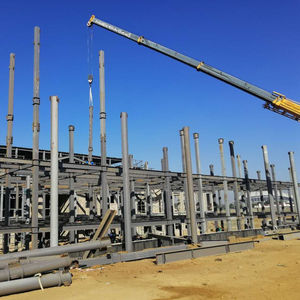 Estructura Metálica Moderna, Edificio de Acero Prefabricado, Almacén y Fábrica, Almacén Logístico - Product Image 1
