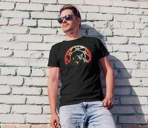 T-shirt de vélo de montagne OM3 - <span class=keywords><strong>Homme</strong></span> - Grande taille - Matériel nylon/cachemire - Vélo tout-terrain VTT - Tailles S-5XL - Product Image 6