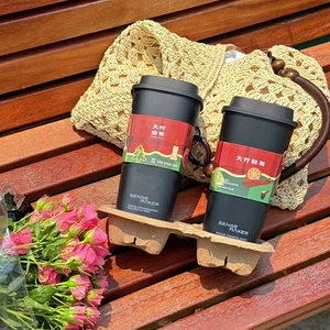 Custom logo Takeaway PP Big Capacity Cold <b>Drink</b> Disposable Bubble Boba Lemon Milk Tea Coffee Tall Square <b>Plastic</b> <b>Cup</b> with Lid - Product Image 1