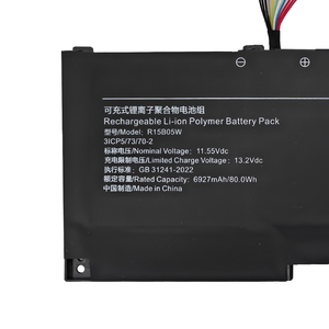 Wholesale R15B05W 11.55V 6927mAh 80Wh Laptop <b>Battery</b> Replacement for Xiaomi Pro X 15 i5/i7 2021 XMA2010-AJ Notebook <b>Battery</b> - Product Image 2