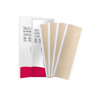 Patchs en silicone efficaces pour l'élimination des cicatrices - Vente en gros OEM ODM - Bandes de gel ultra-fines couleur chair pour la réparation des cicatrices - Product Image 1