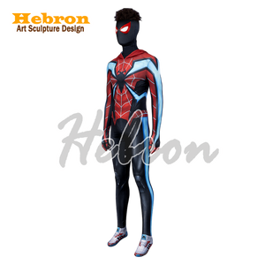 Personnalisé Ps5 Marvel& # Costume de cosplay Spider-Man 2 <span class=keywords><strong>Miles</strong></span> <span class=keywords><strong>Morales</strong></span> pour adulte, pour Halloween, films et spectacles. - Product Image 4