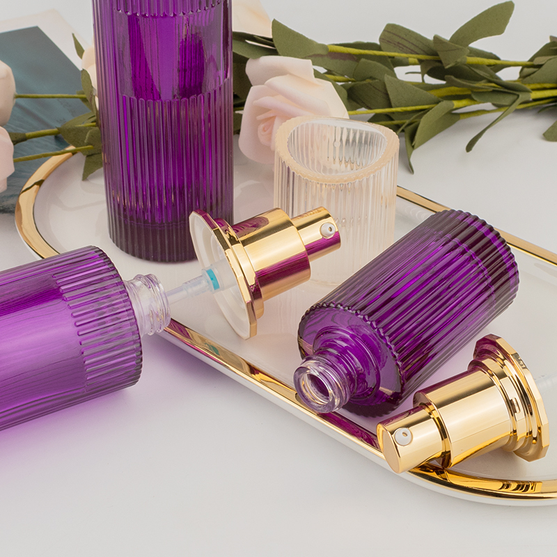 100 Stück Lila Make-up Behälter 20 Ml + 10 Spatel | Leere Cremetiegel Aus Acryl | Für Kosmetik, Proben & Reise