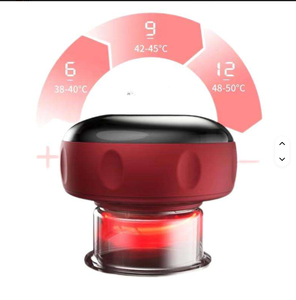 Masseur corporel et facial portable le plus vendu, machine de thérapie par ventouses 3 en 1, ensemble de ventouses intelligentes chinoises chauffantes - Product Image 2