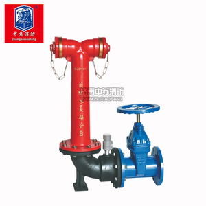 Sos100-1.6 Above Ground Fire Pump Connector <b>Cast</b> Iron Durable For Class A And B Fires - Product Image 1