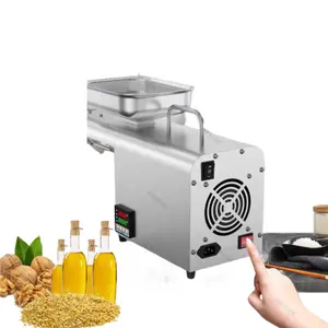 Máquina de prensa de aceite manual para el hogar Máquina de prensa de aceite de oliva portátil para uso doméstico