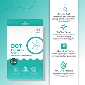 Nuevo Set de Parches Hidrocoloides Impermeables para el Cuidado de la Piel con Extracto de Árbol de Té, Parches Invisibles para el Acné, Espinillas y Granos, para el Rostro - Product Image 3