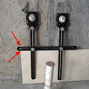 Máquinas Perforadoras Universales Ajustables para Posicionamiento de Orificios en Azulejos y Fijación de Vidrio, Herramienta Multifuncional para Colocación de Azulejos - Product Image 4