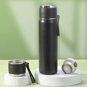 Wholesale Stainless Steel Sling Bullet Vacuum Cup With <b>Lettering</b> Logo for Boys Girls Students Drinkware - Product Image 6