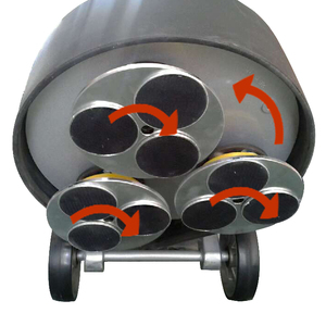 Una persona + ASL550-T7 21.65" = una squadra professionale |   Lucidatrice Planetaria a 9 Teste ad Alta Velocità |   Alimentazione domestica 220V |   Livello Base, Massime Prestazioni - Product Image 2