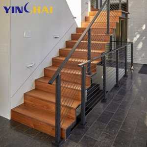 Rampe à câbles en acier inoxydable au design moderne, installation facile, <span class=keywords><strong>pour</strong></span> balcon, <span class=keywords><strong>escalier</strong></span>, usage extérieur - <span class=keywords><strong>Garde</strong></span>-<span class=keywords><strong>corps</strong></span> en câble métallique de haute qualité 5 - Product Image 4