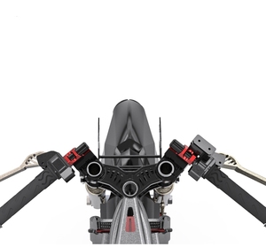 Tay lái gắn kẹp CNC bằng nhôm, có thể điều chỉnh, tay lái gấp cho TNT600 BJ300 752S NK150 - Product Image 2