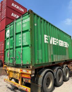 Conteneur maritime sec Evergreen de 20 pieds utilisé pour le transport de marchandises internationales - Product Image 1