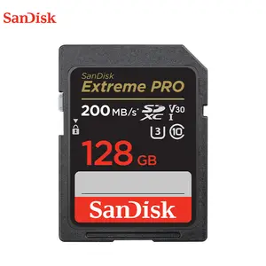 Cartão de memória sandisk para câmera extrema pro cartão sd SDSDXXD 32GB 64GB 128GB 256GB 512GB 1TB até 200 MB/s