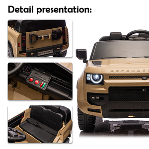 Voitures électriques pour bébés, jouets, 12v, alimentées par batterie, 2 places, voiture électrique pour enfants sous licence, télécommande, 2 à 4 ans, unisexe - Product Image 3