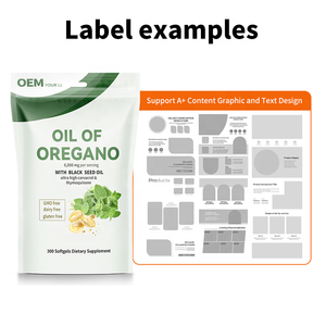 Cápsulas de aceite de orégano al por mayor para apoyo inmunológico y antioxidante, para vendedores de Amazon FBA, cumple con la normativa COA y pruebas de terceros. - Product Image 6