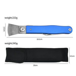 Hacha Multiherramienta <span class=keywords><strong>de</strong></span> Acero Inoxidable <span class=keywords><strong>de</strong></span> Alta Calidad con Cuchilla <span class=keywords><strong>de</strong></span> Aluminio, Herramienta Multifuncional para Campamento, Supervivencia al Aire Libre, con Abrebotellas - Product Image 2