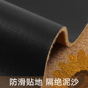 Tapis de porte en imitation fibre de coco Vast Ocean, 18x30 pouces, motif chat de dessin animé, lavable, grattoir à boue, pour intérieur et extérieur - Product Image 5