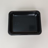 Usine de transformation des aliments boîtes à lunch jetables en plastique plateau CPET à compartiment unique de 1000ml de sécurité pour micro-ondes